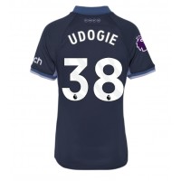 Camisa de time de futebol Tottenham Hotspur Destiny Udogie #38 Replicas 2º Equipamento Feminina 2023-24 Manga Curta